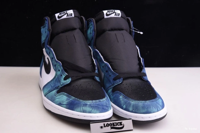 Rep TBK Tie-Dye Jordan 1 Air CD0461-100 OG High 0715